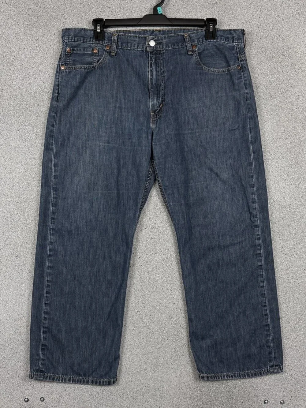 Levi's 569 Loose Straight Men's Jeans 40x30 Blue Work Casual Baggy Denim Wash